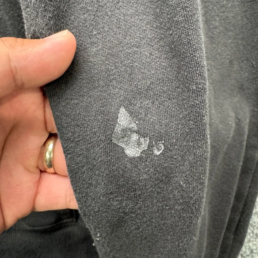 The North Face Half Dome Logo Hoodie Mens XL Black Long Sleeve‎ Fleece Outdoor